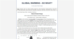 Desktop Screenshot of globalwarming-sowhat.com